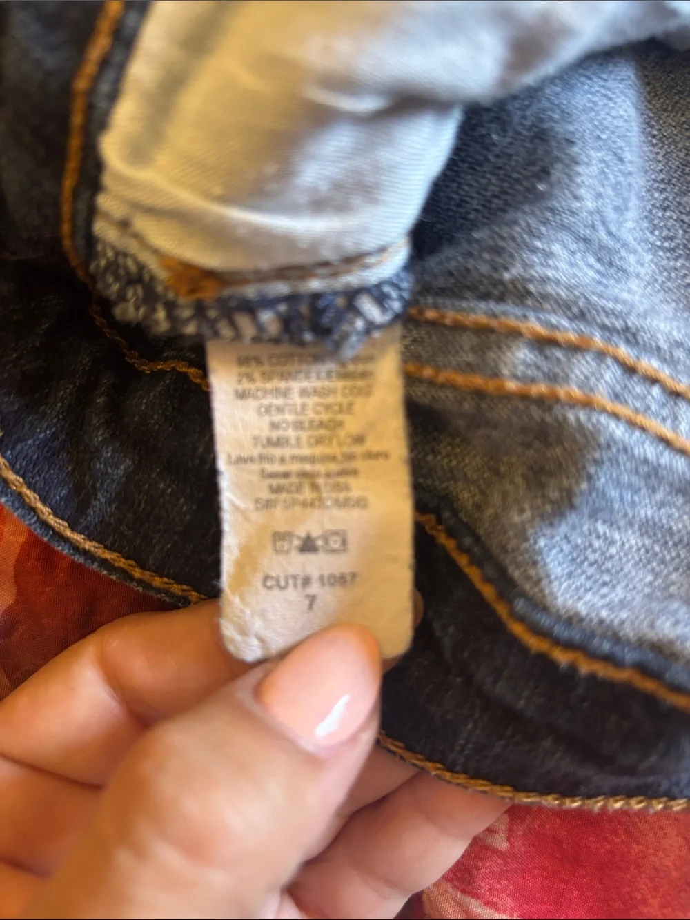 Forever 21 Womans Dark Blue Long Denim Shorts, Size 7